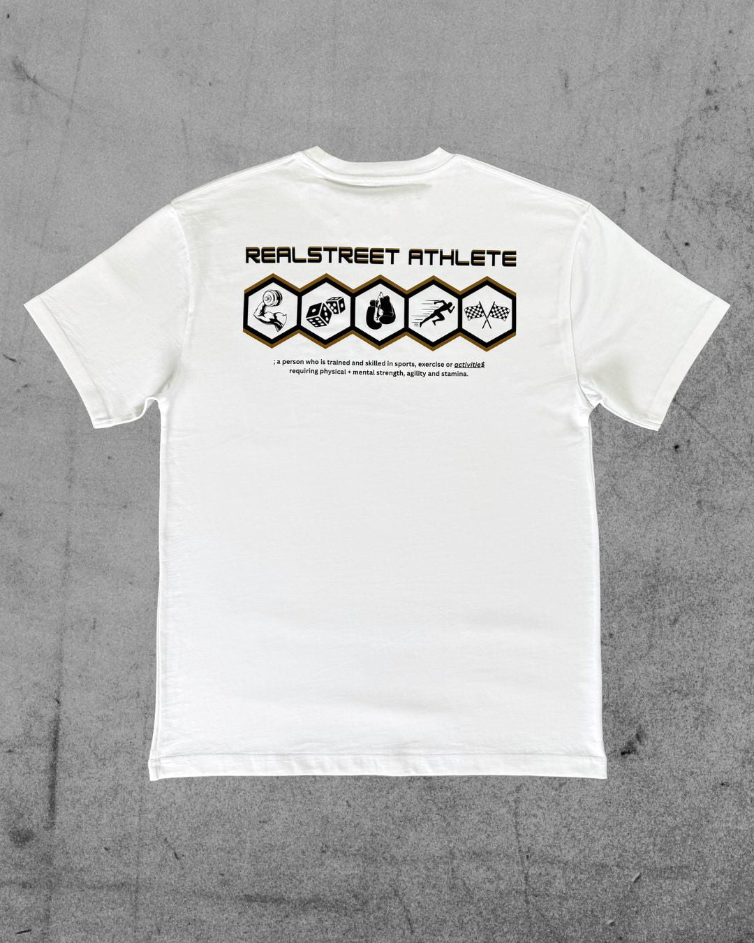 White Attribute Tee