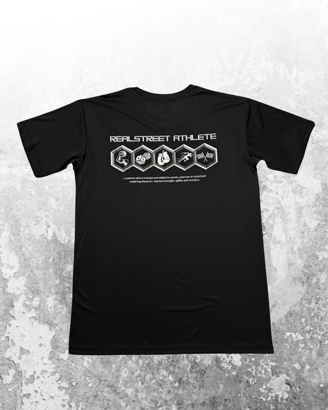 BLACK Active Attribute Tee