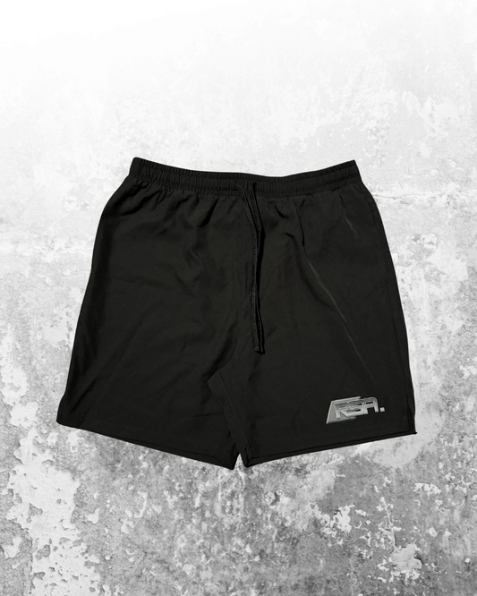 BLACK RSA Active Shorts